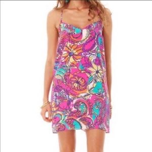 Lilly Pulitzer Dusk Silk Slip Dress